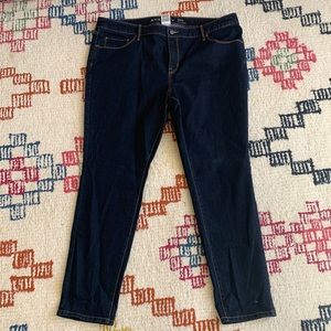 Ava & Liv 20w skinny jeans dark wash
